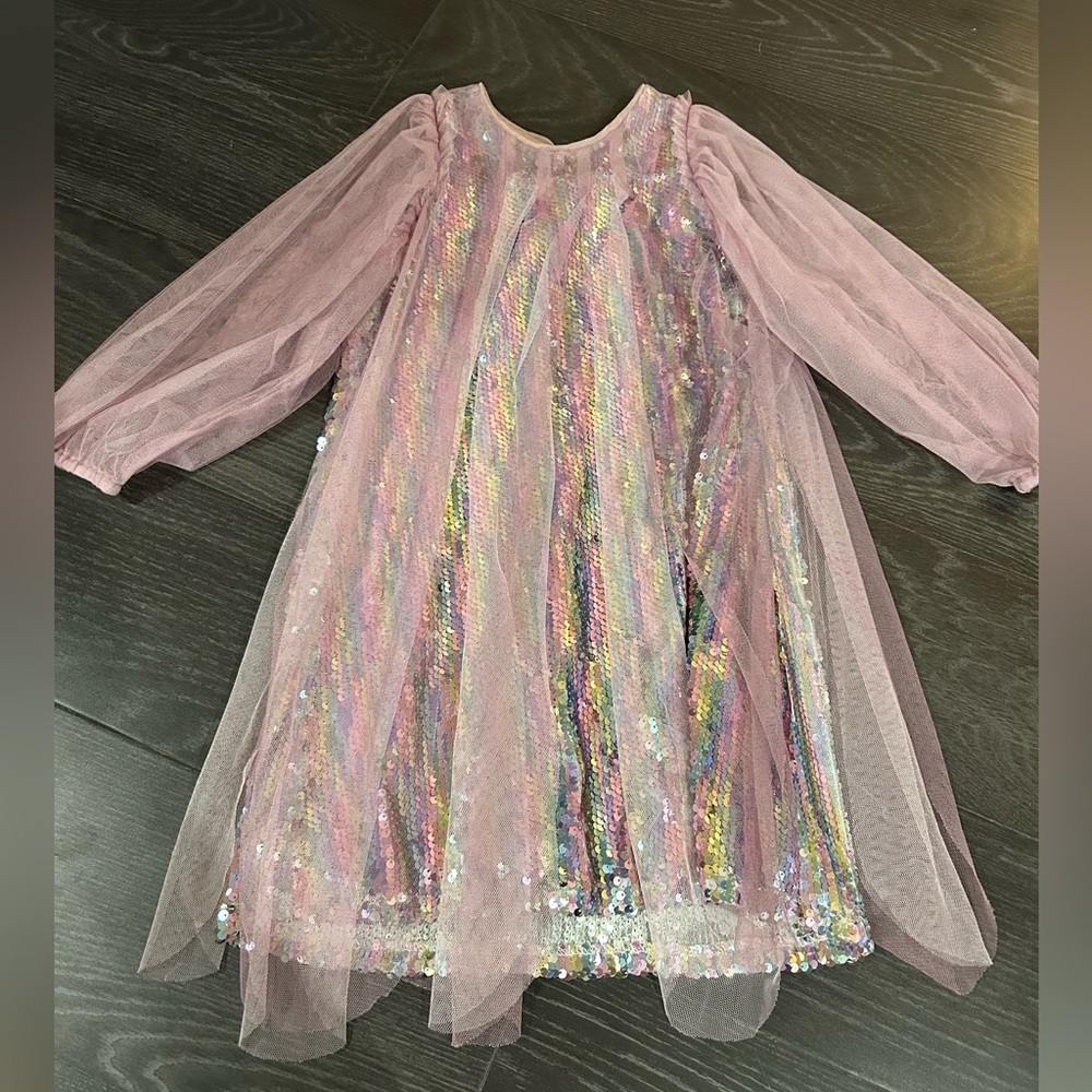 Isobella & Chloe Pink Sequin Dress